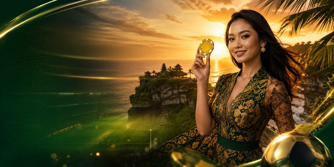 Model Vietnam dengan ekspresi semangat di depan layar platform hiburan digital