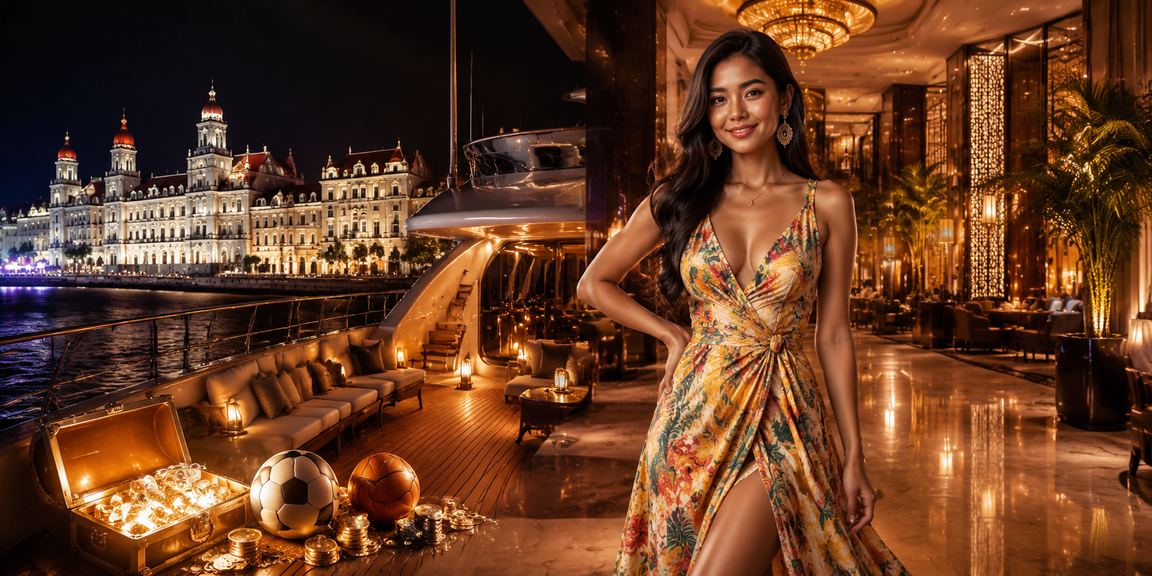 Model Vietnam menikmati taruhan olahraga dengan ekspresi antusias di depan layar